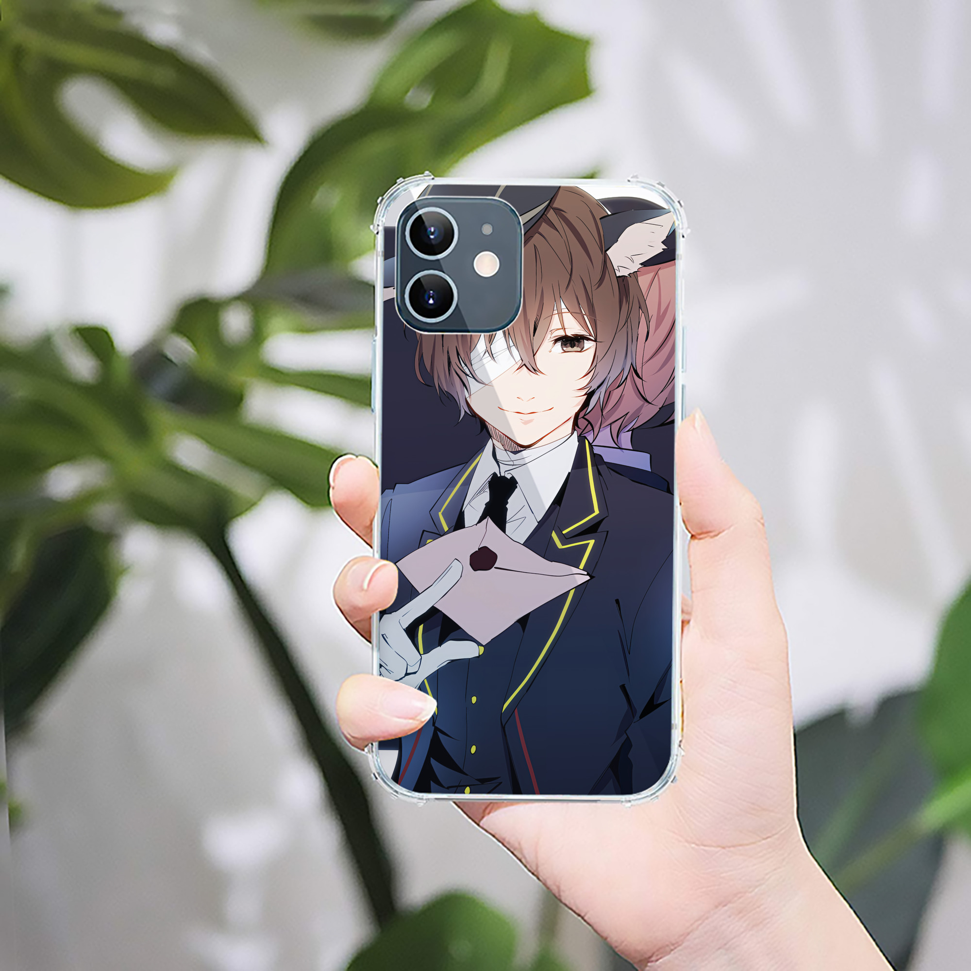 （画像用） 文豪ストレイドッグス Bungo Stray Dogs 【iPhone 12シリーズ対応】透明スマホケース（クリアソフトケース）